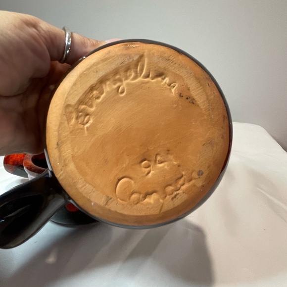 3 Mid Century Evangeline Pottery French Onion Soup Bowls - Picture 6 of 6